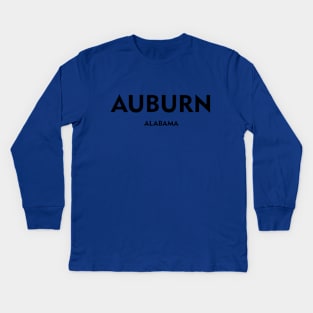 AUBURN ALABAMA Kids Long Sleeve T-Shirt